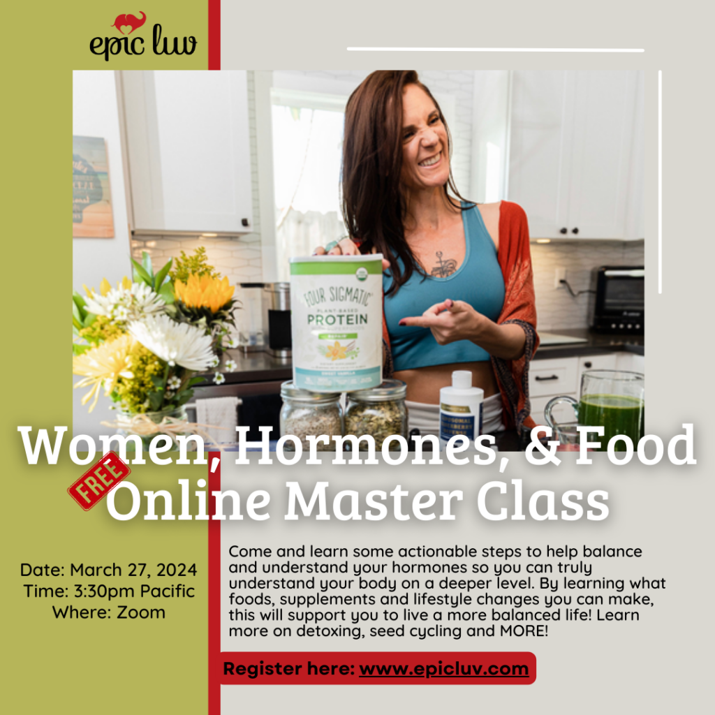 Women, Hormones & Food Master Class